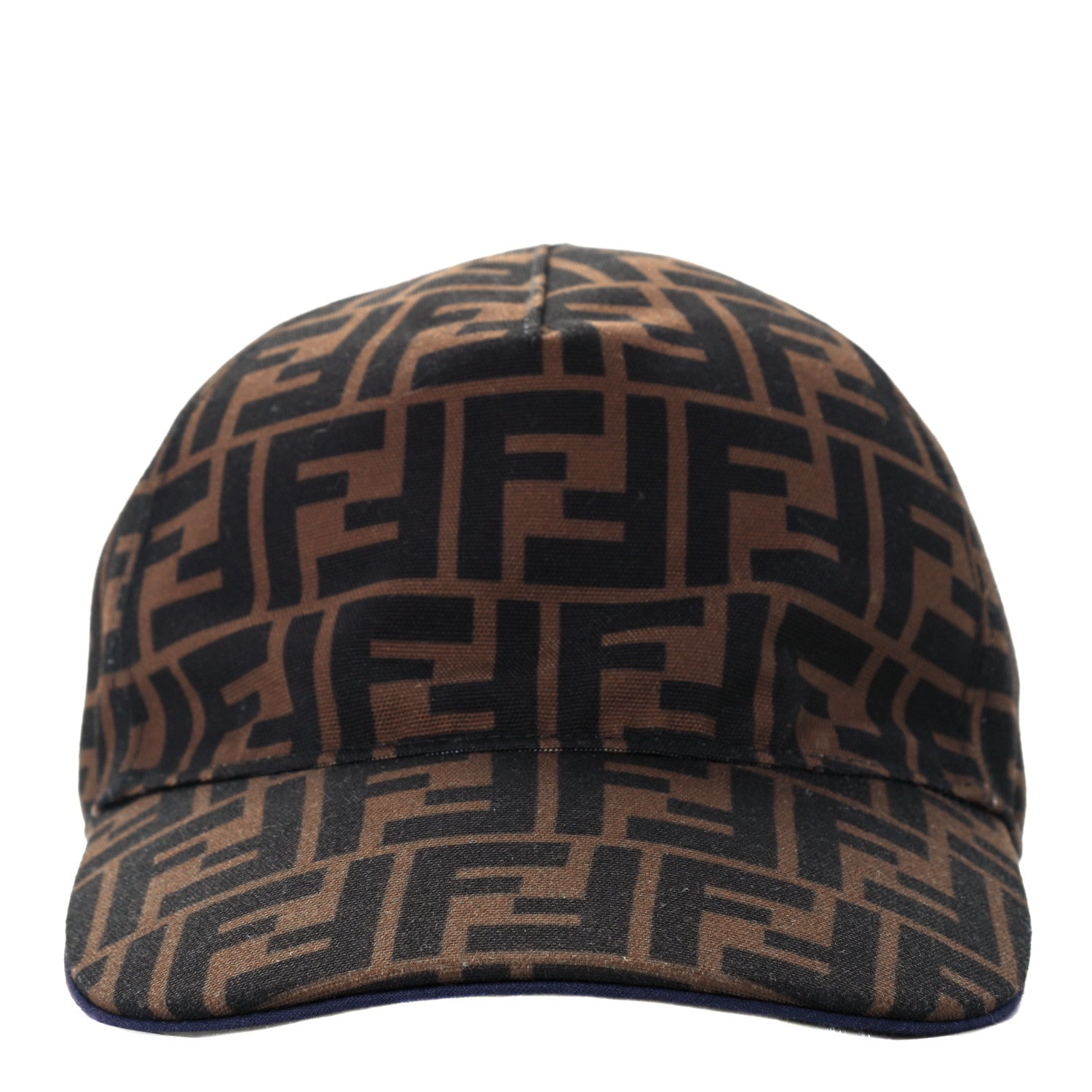 Fendi Canvas FF Reloaded Baseball Hat Tobacco White 2 of 8