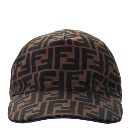 Fendi Canvas FF Reloaded Baseball Hat Tobacco White 2 of 8