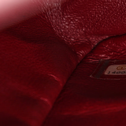 Chanel Caviar Quilted Maxi Single Flap Dark Red 7 of 15