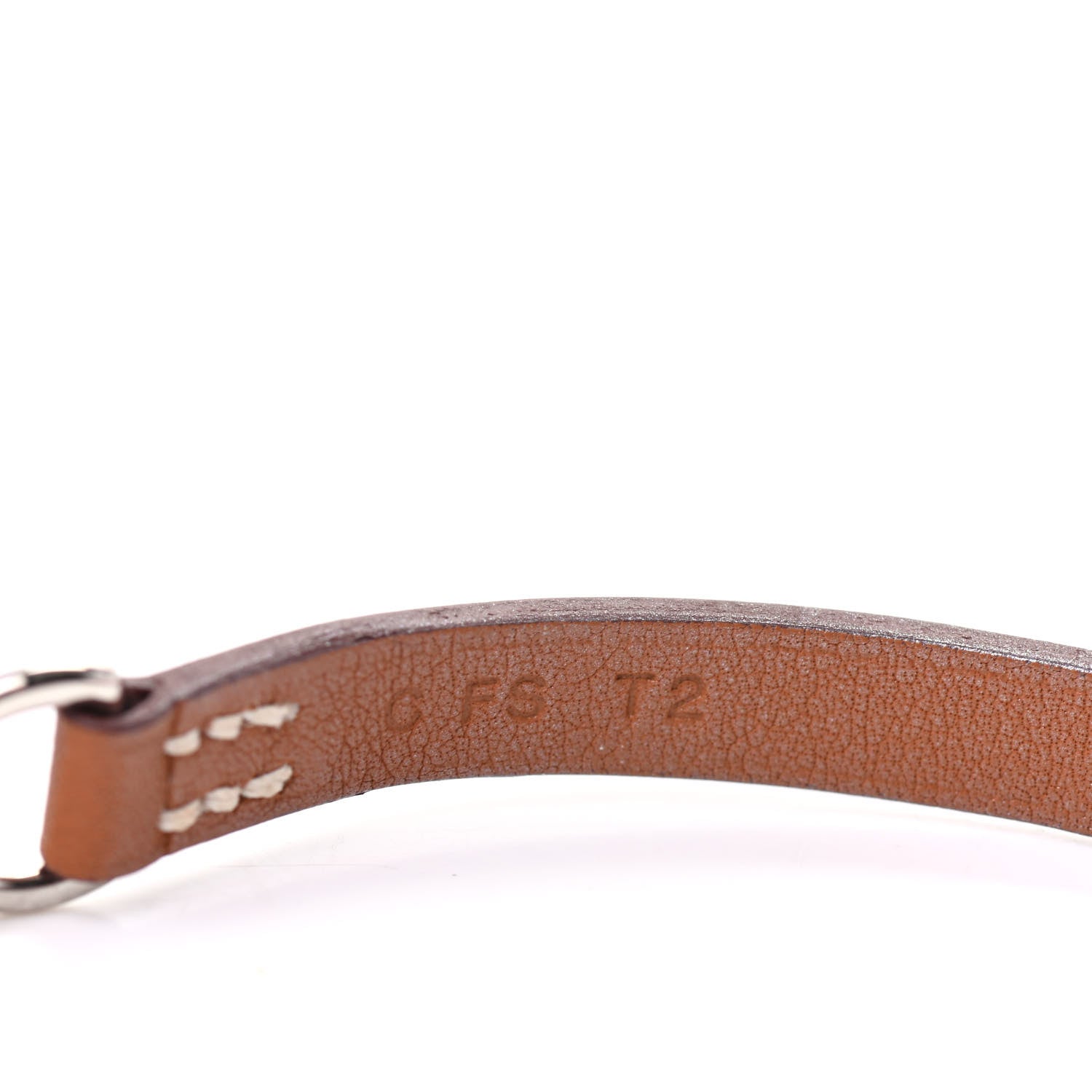 Hermes Swift Etrier Double Tour Bracelet T2 Gold 5 of 6