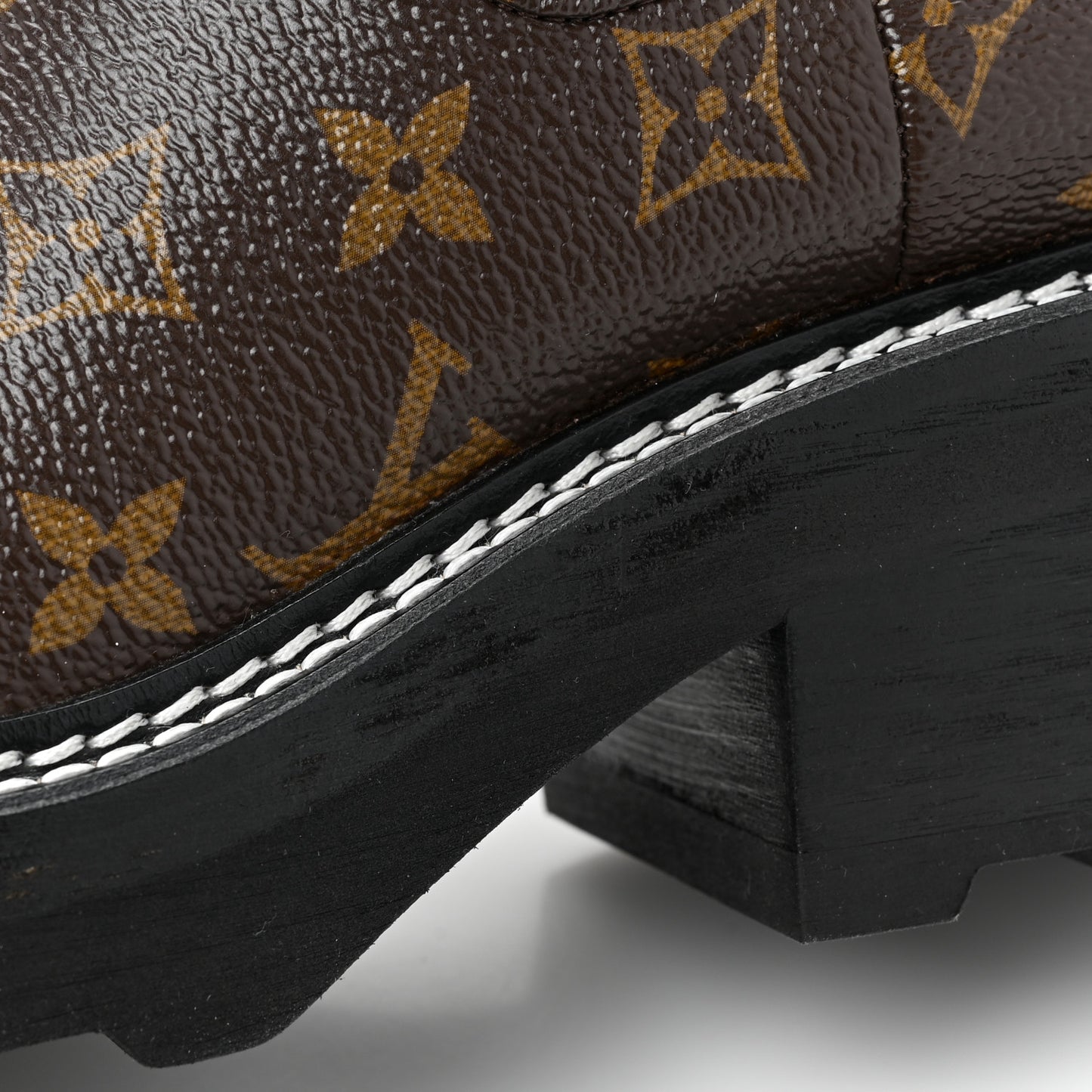 Patent Monogram LV Beaubourg Ankle Boots 37.5 Black