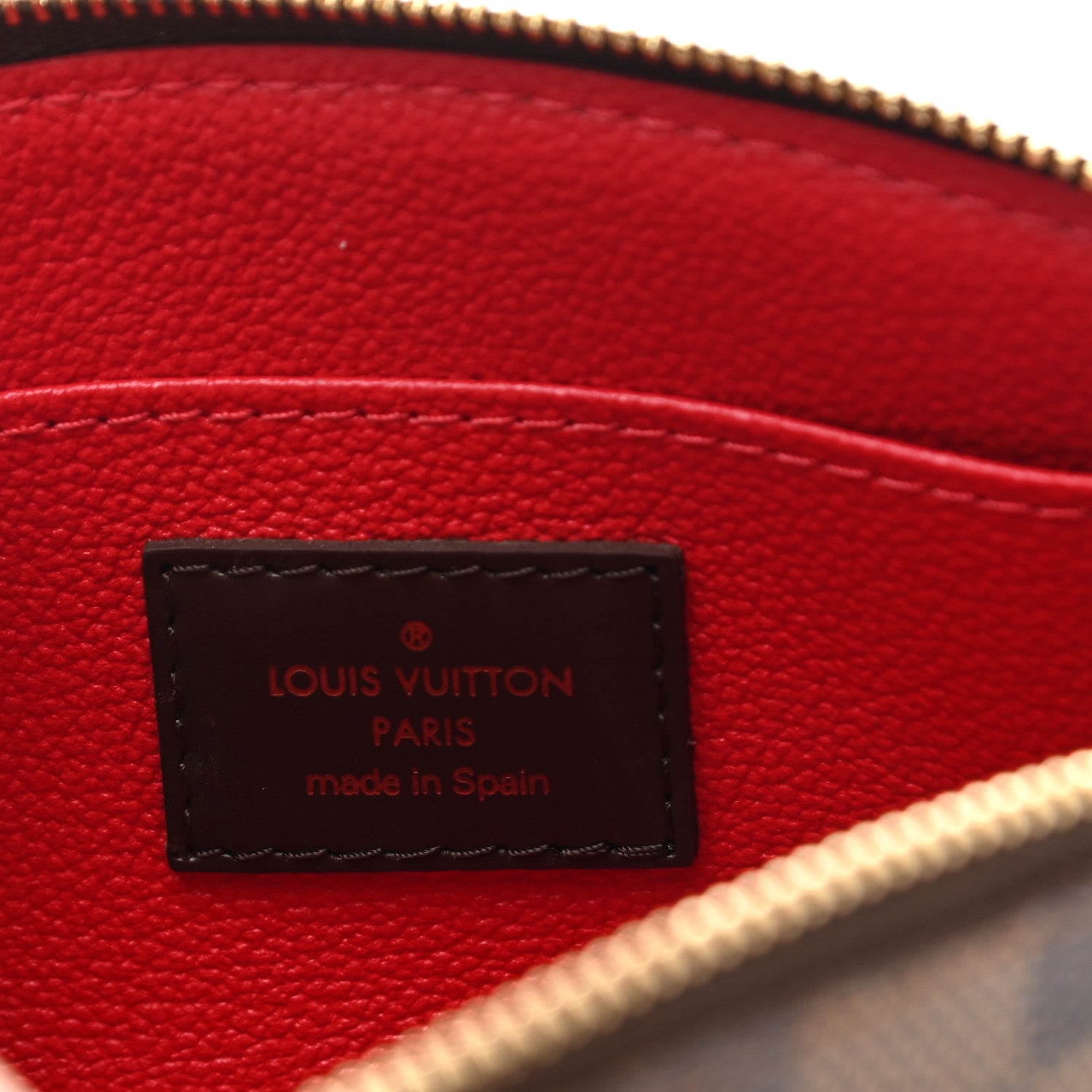 Louis Vuitton Damier Ebene Cosmetic Pouch 6 of 6