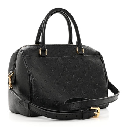 Louis Vuitton Empreinte Speedy Bandouliere 25 NM Black 3 of 17