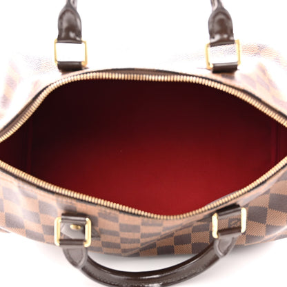 Louis Vuitton Damier Ebene Speedy 30 5 of 11