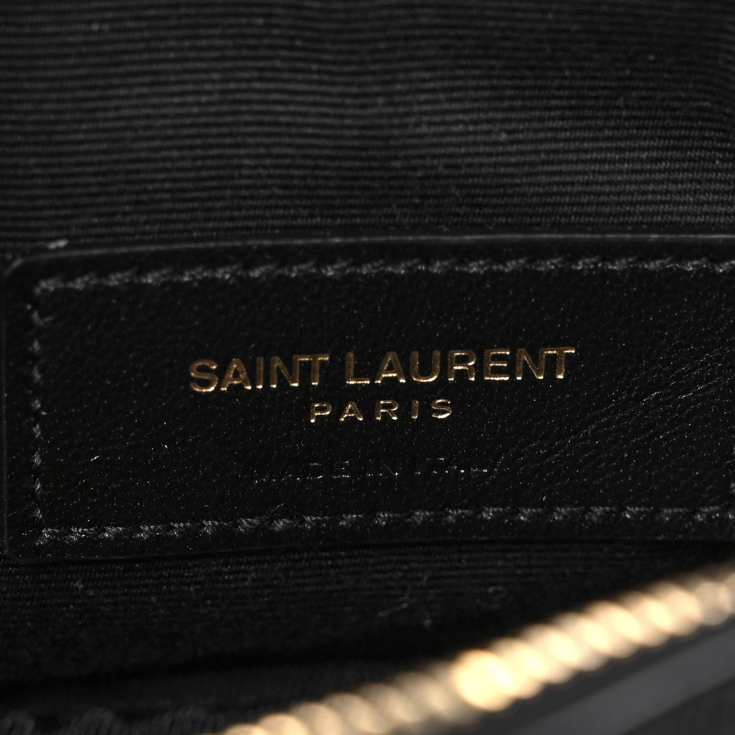 Saint Laurent Grain De Poudre Matelasse Monogram Baby Lou Camera Bag Black 6 of 11
