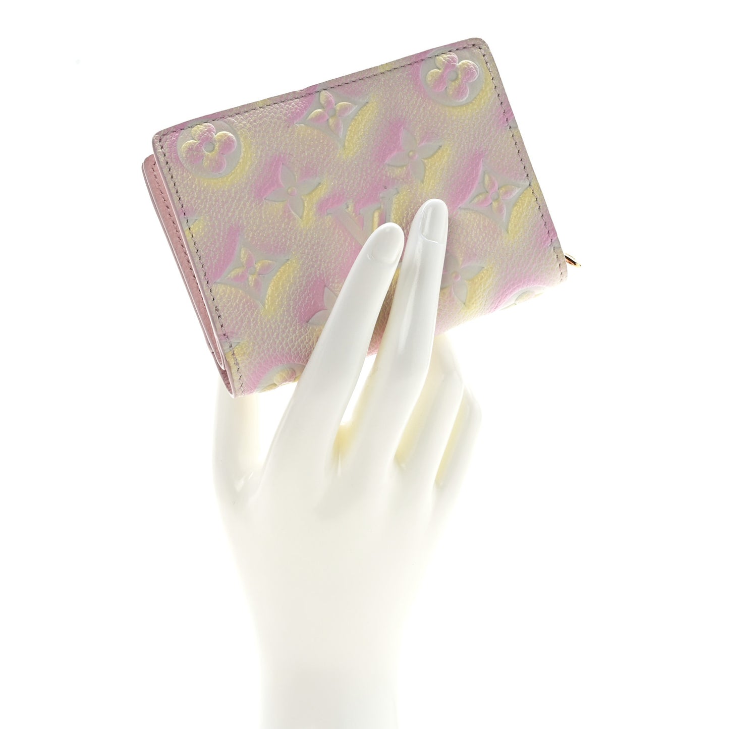 Empreinte Monogram Summer Stardust Clea Wallet Pink