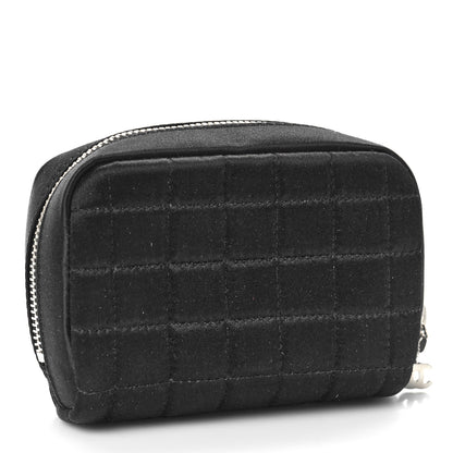 Chanel Satin Chocolate Bar Lipstick Pouch Black 3 of 10