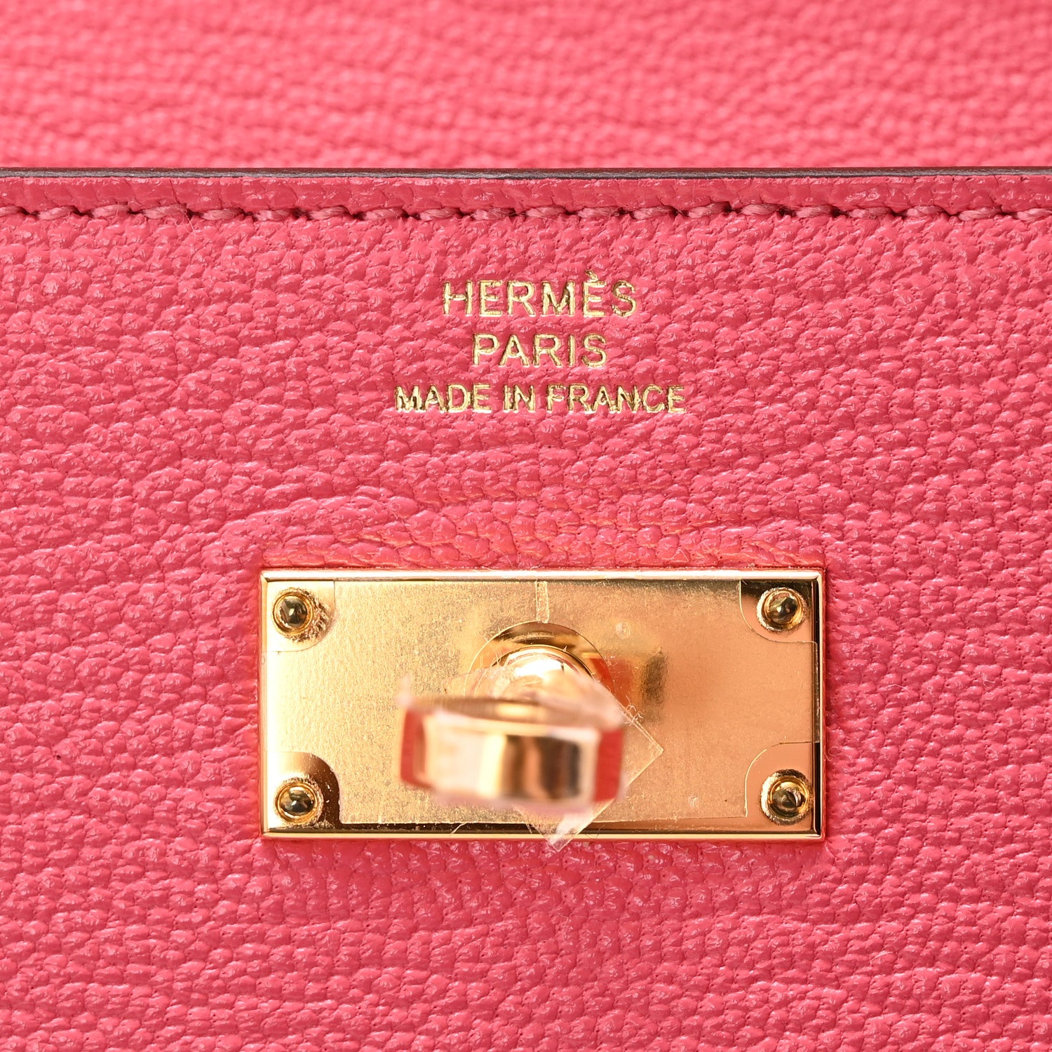 Hermes Chevre Mysore Kelly Longue Wallet Rose Lipstick 6 of 8