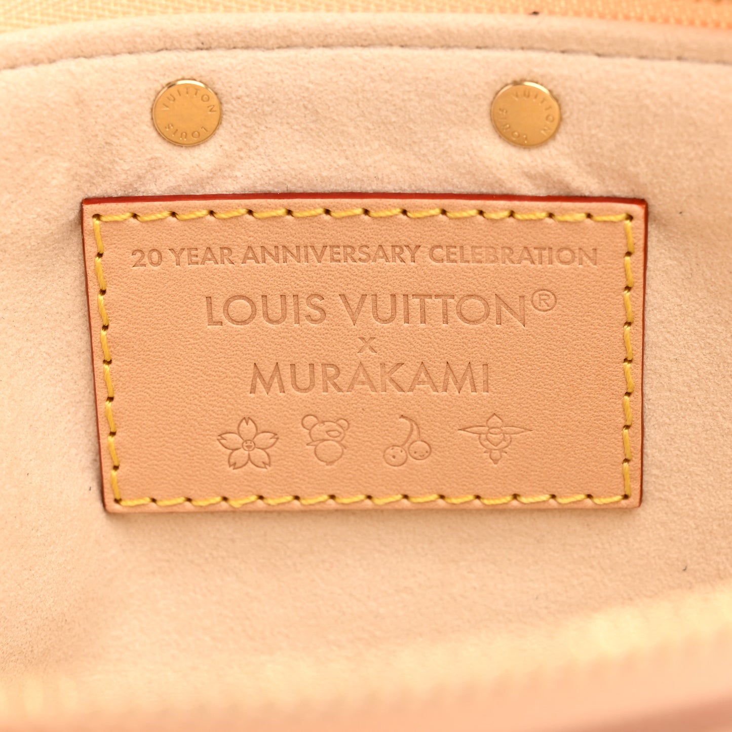 LV X TM Monogram Multicolor Pochette Accessories White