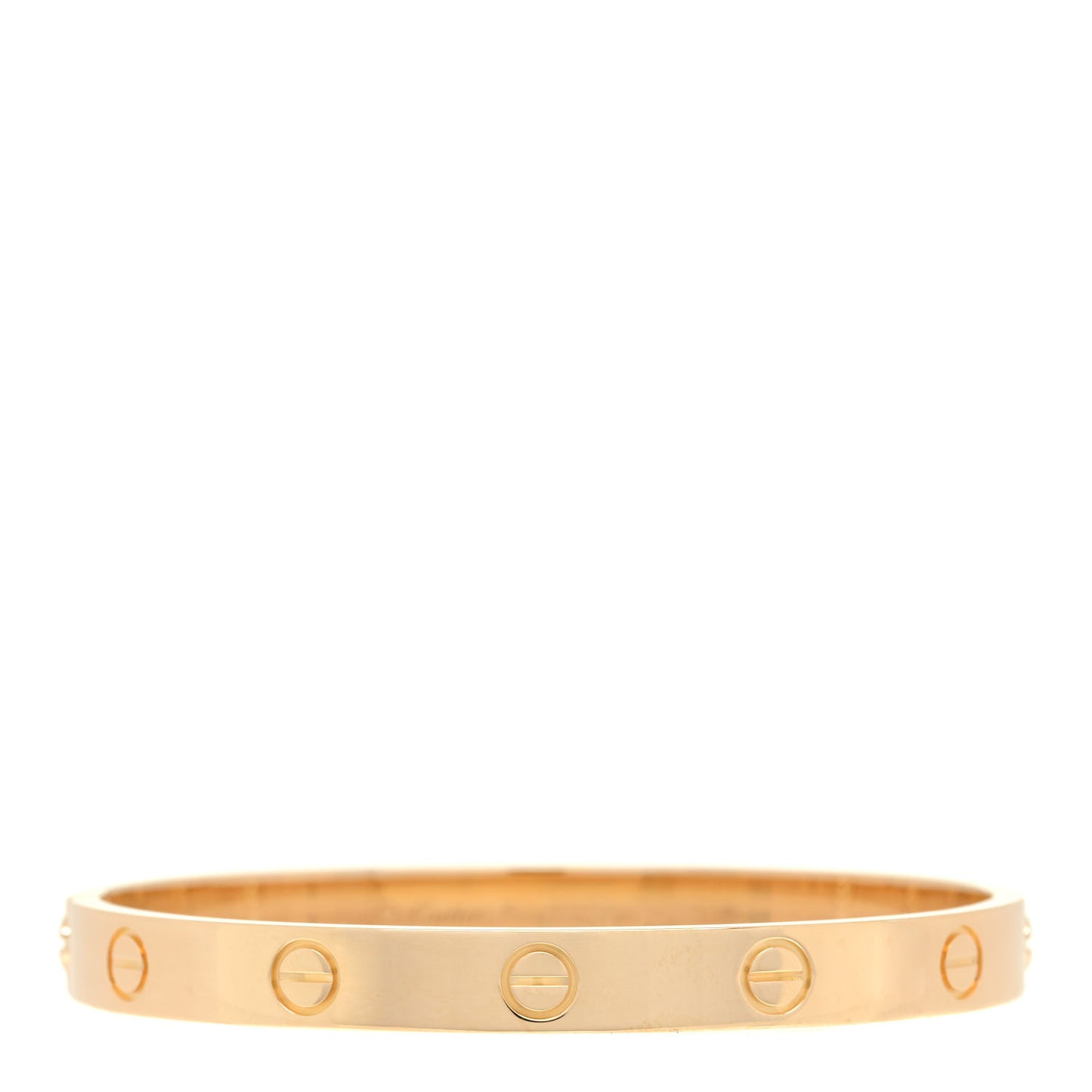 18K Yellow Gold LOVE Bracelet 16