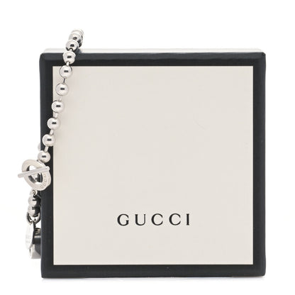 Gucci Sterling Silver Boule Bead Charm Toggle Bracelet 5 of 5