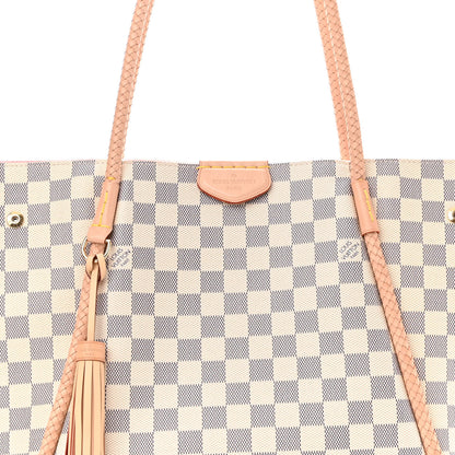 Louis Vuitton Damier Azur Propriano Rose Ballerine 6 of 9
