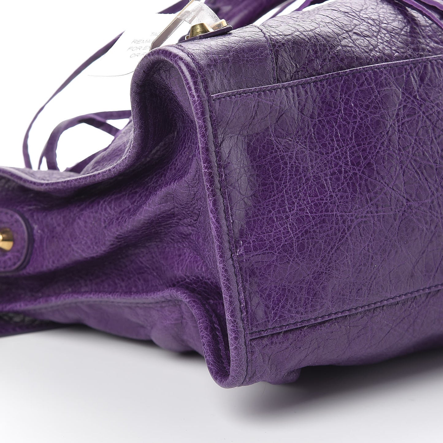 Agneau Classic Gold Hardware City Dark Violet