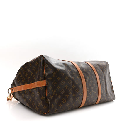 Louis Vuitton Monogram Keepall Bandouliere 55 3 of 9