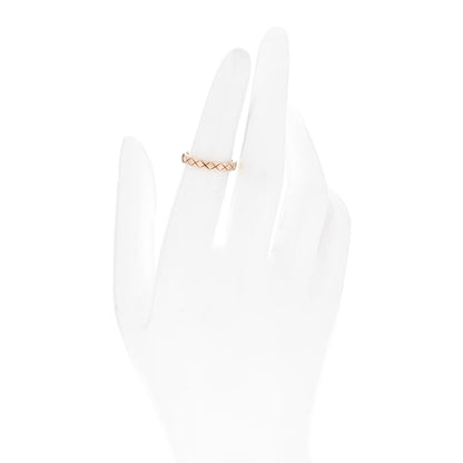 Chanel 18K Beige Gold Mini Coco Crush Ring 49 4.75 2 of 4
