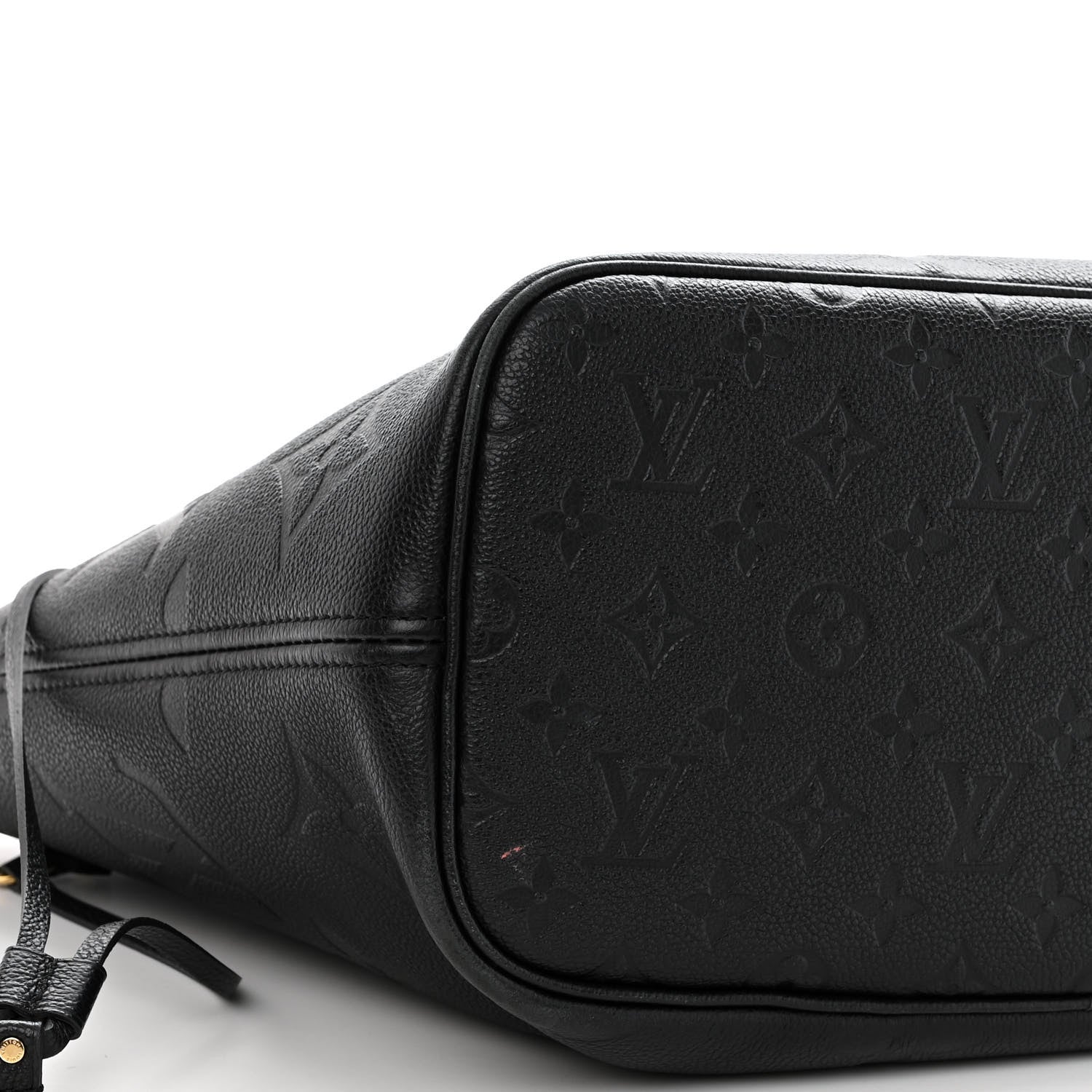 Louis Vuitton Empreinte Monogram Giant Neverfull MM Black 8 of 9