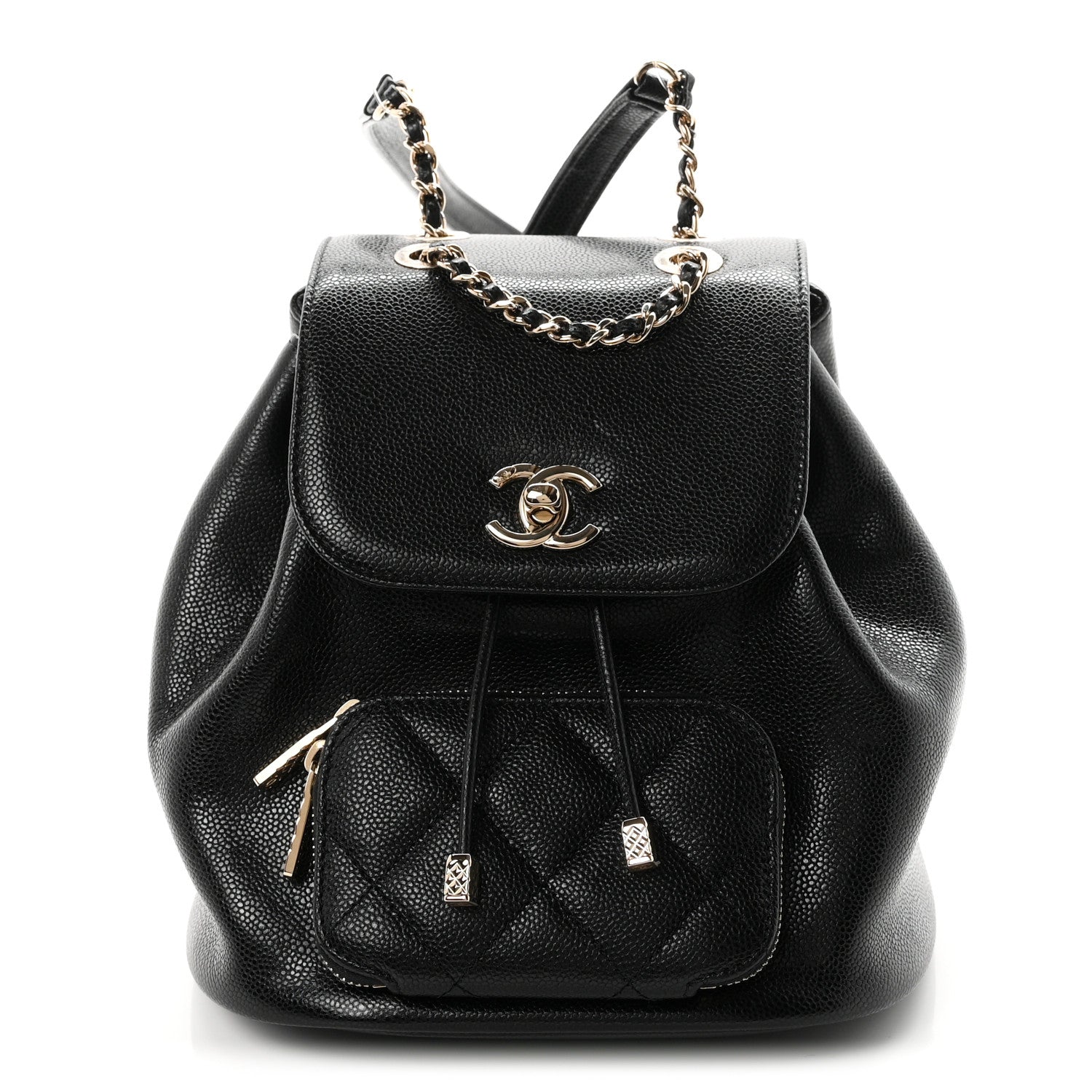 Chanel Caviar Quilted Mini Business Affinity Backpack Black 1 of 10