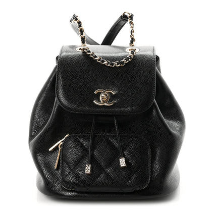 Chanel Caviar Quilted Mini Business Affinity Backpack Black 1 of 10