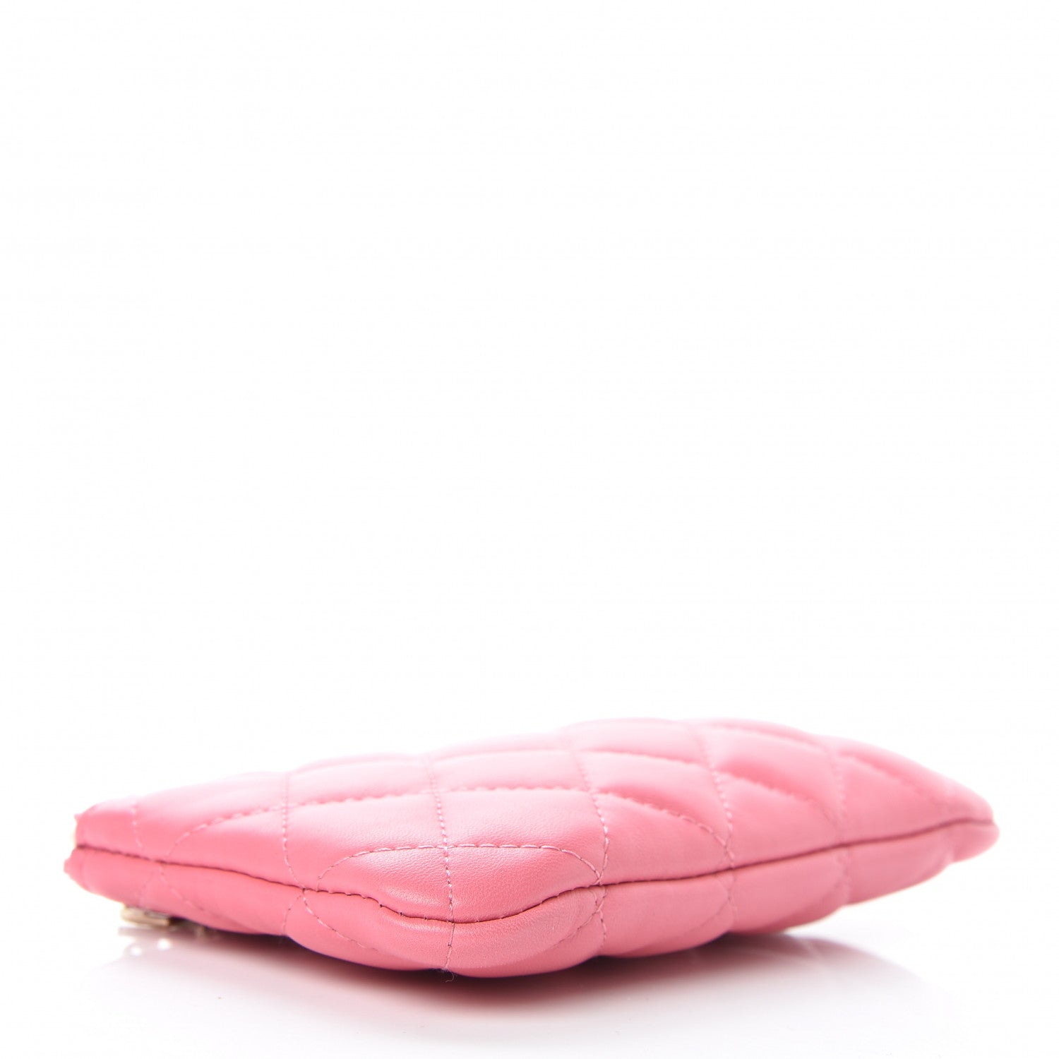 Chanel Lambskin Quilted Small Casino Cosmetic Case Pink 4 of 9