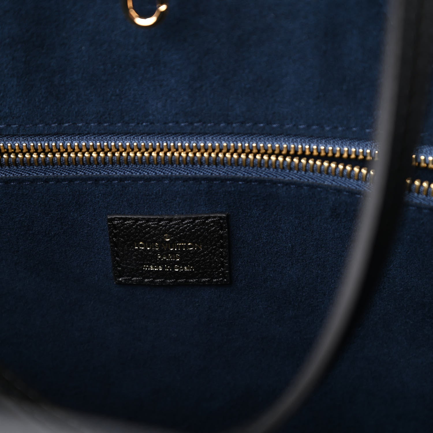 Louis Vuitton Empreinte Monogram Giant Neverfull MM Black 8 of 11