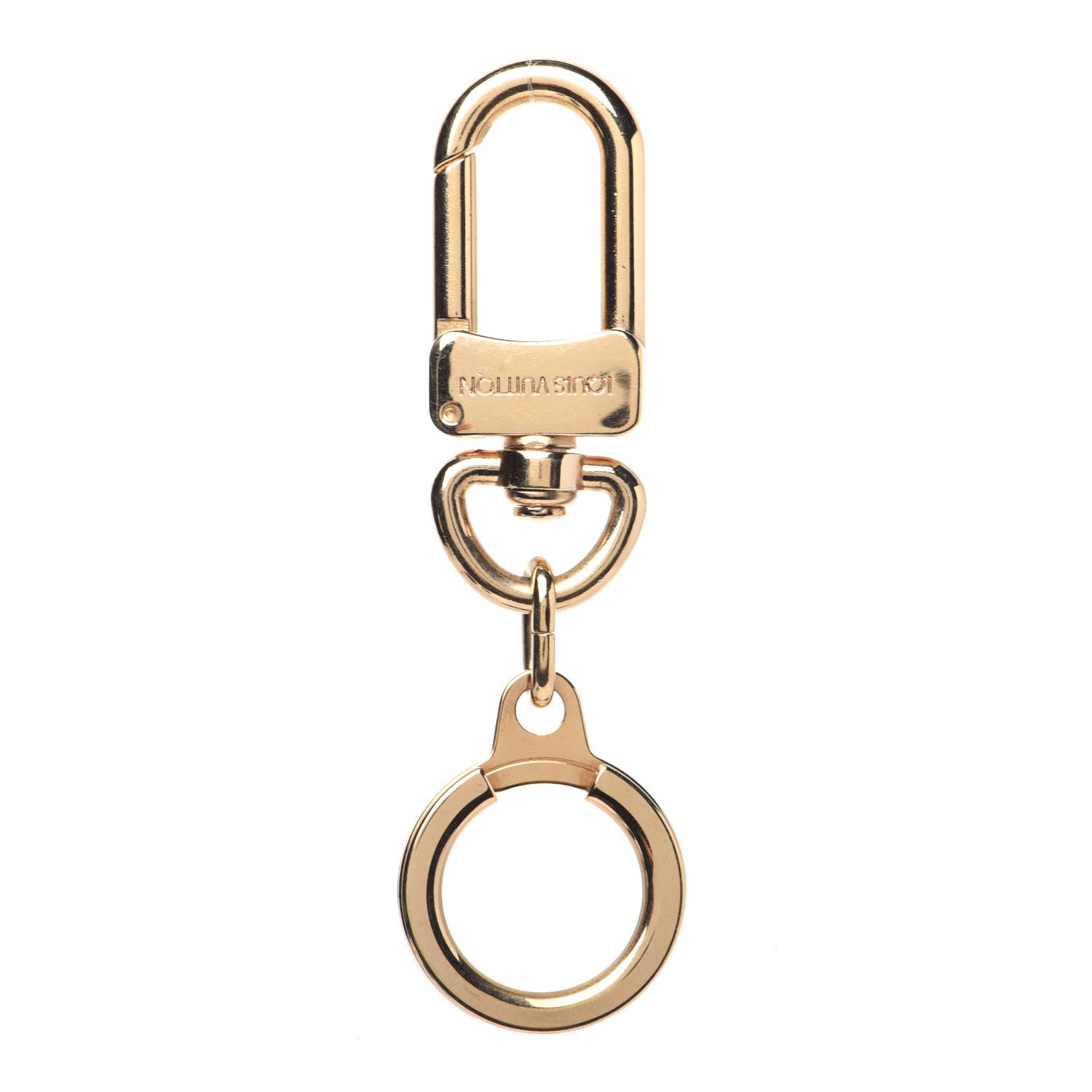 Louis Vuitton Pochette Extender Key Ring Gold 1 of 4