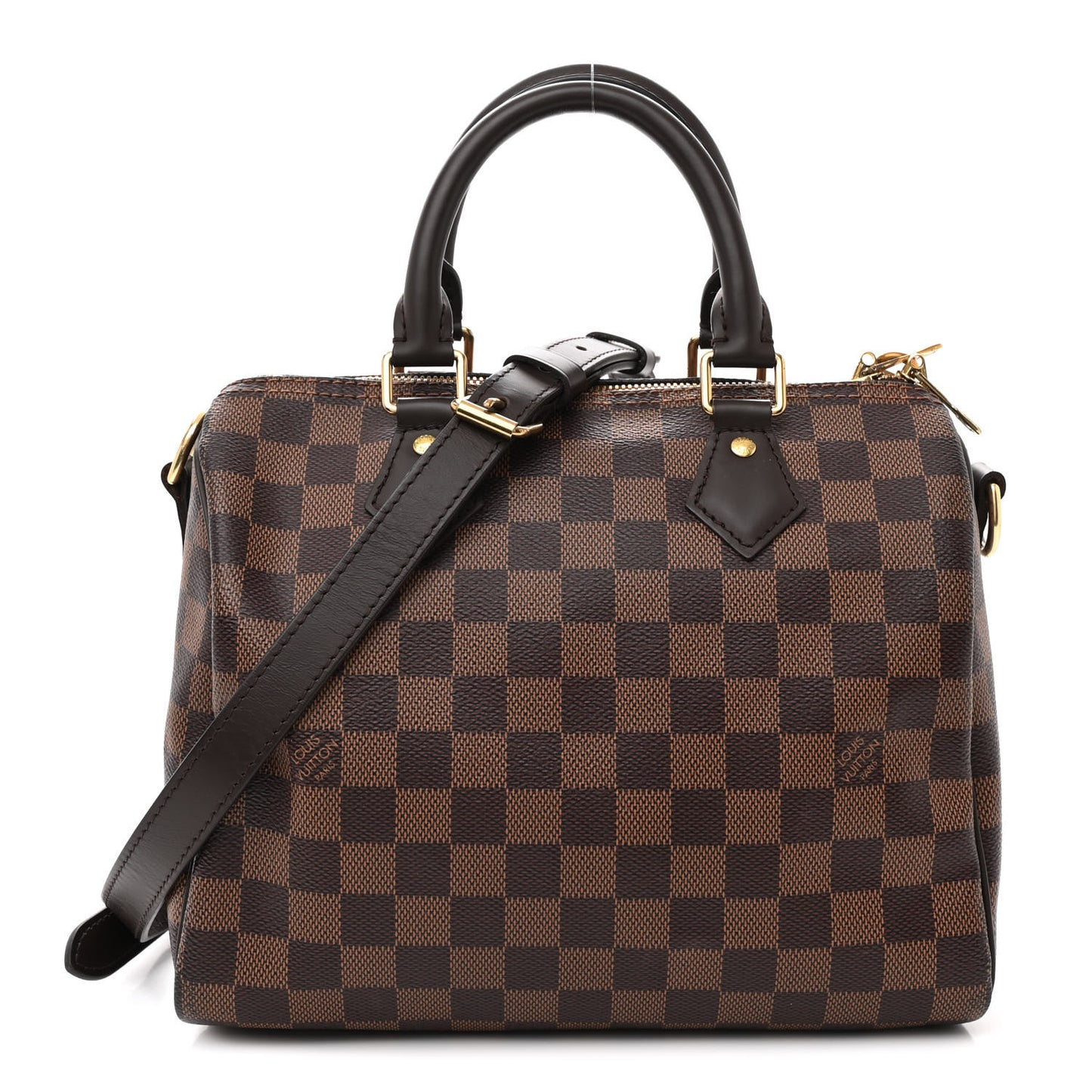 Damier Ebene Speedy Bandouliere 25