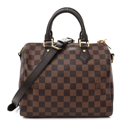 Louis Vuitton Damier Ebene Speedy Bandouliere 25 1 of 11