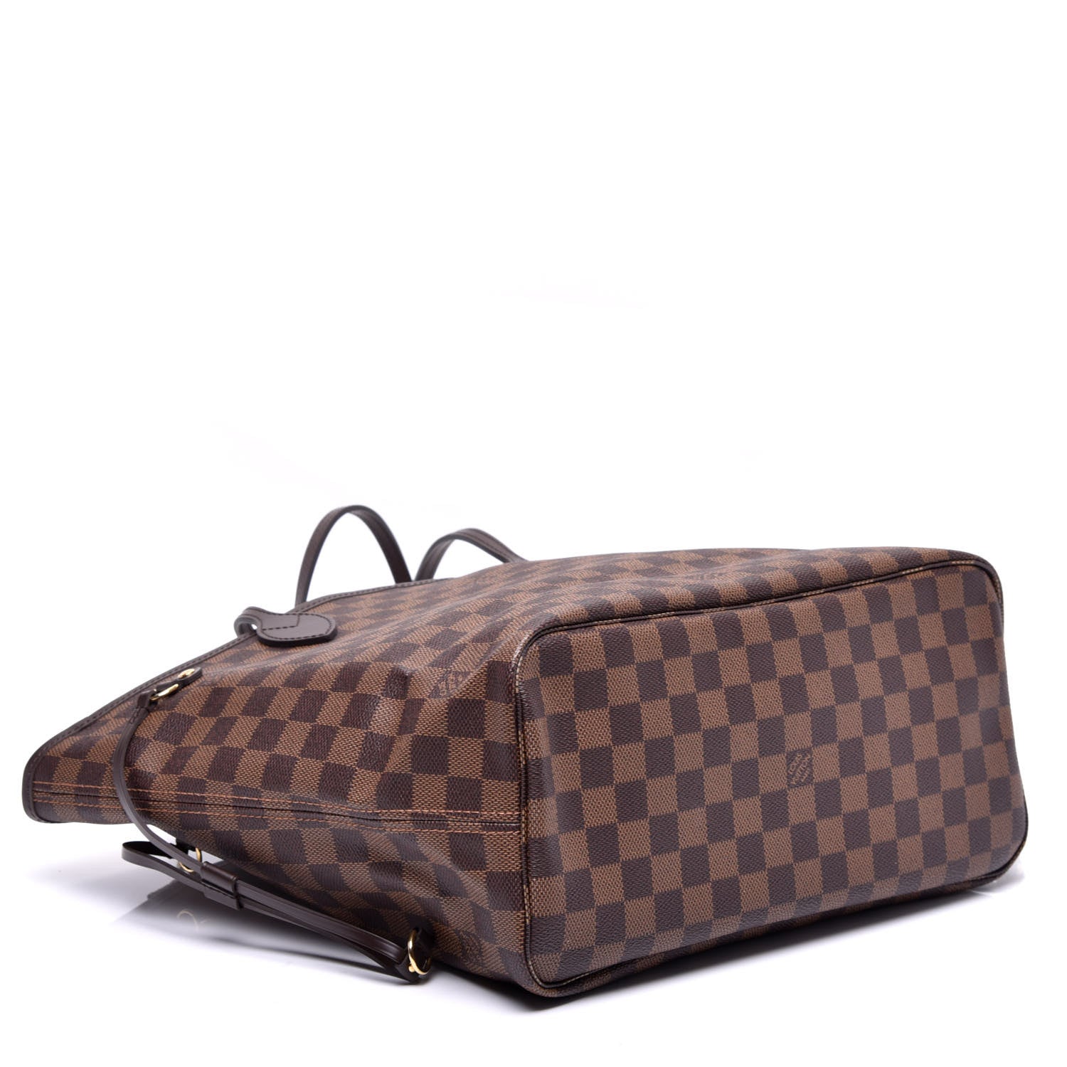 Louis Vuitton Damier Ebene Neo Neverfull MM Rose Ballerine 4 of 9