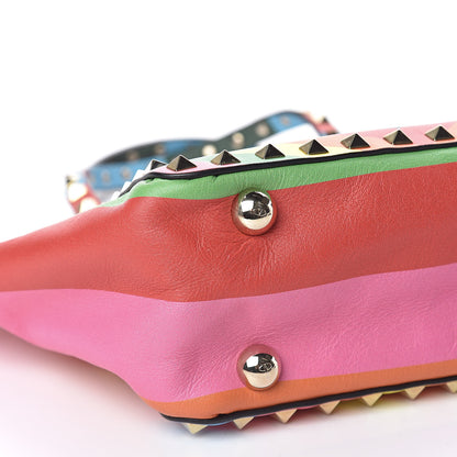 Valentino Garavani Vitello 1973 Mini Rockstud Tote Multicolor 5 of 9