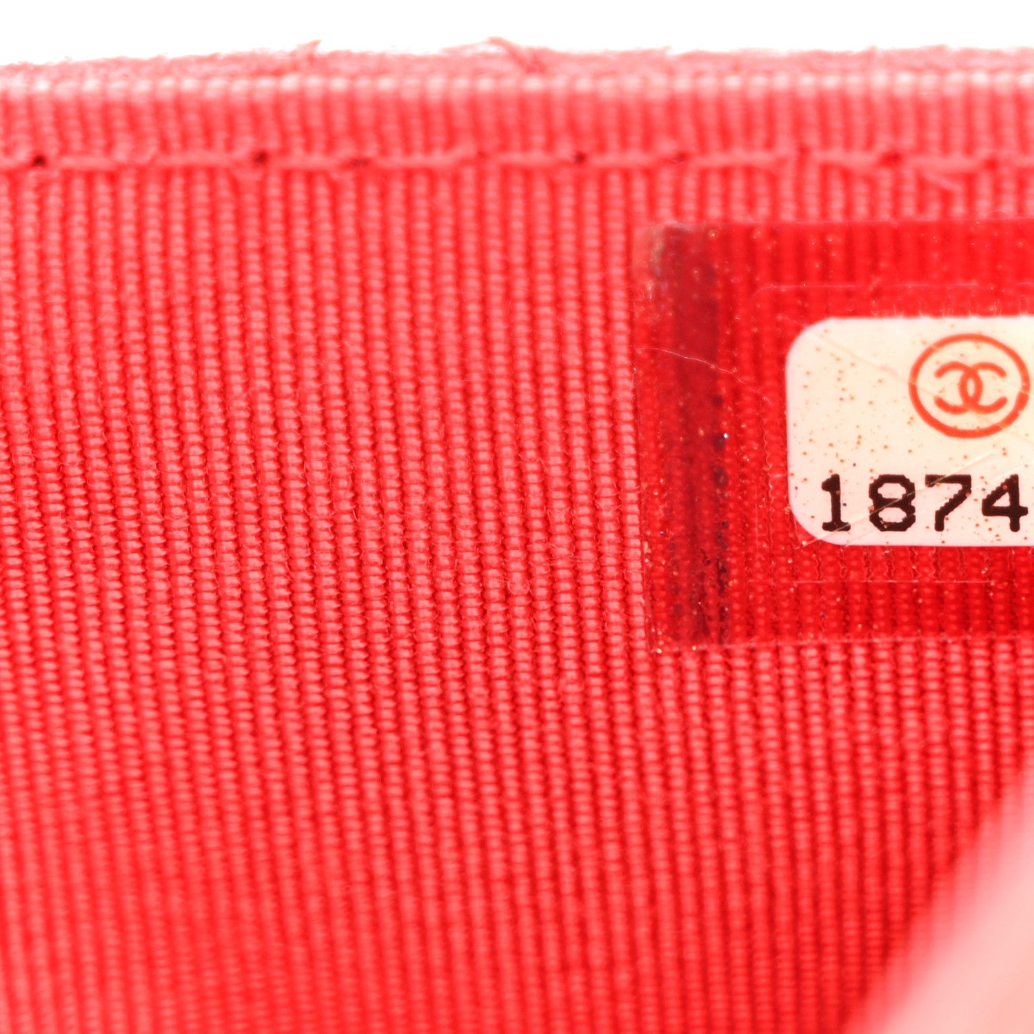 Chanel Caviar Quilted Wallet on Chain WOC Red 8 of 17