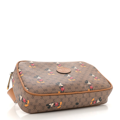 Gucci X DISNEY Mini Vintage GG Supreme Monogram Mickey Mouse Small Belt Bag 120 48 Beige Vintage Sun Oil 4 of 11