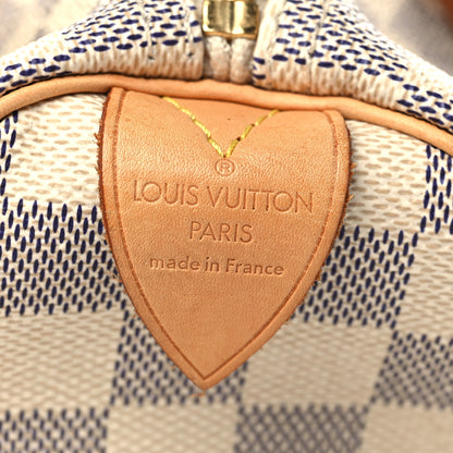 Louis Vuitton Damier Azur Speedy 25 6 of 9