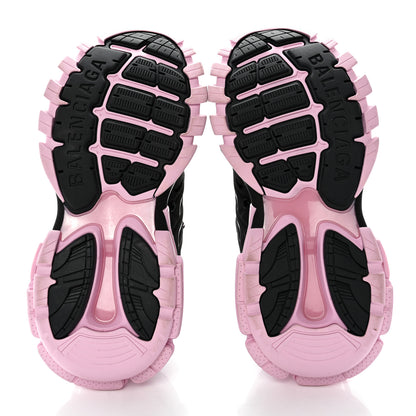 Balenciaga Mesh Nylon Bi-Color Womens Track Sneakers 38 Black Pink 5 of 7