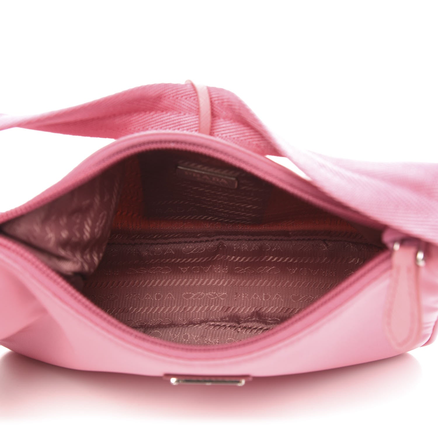 Prada Tessuto Nylon Mini Re-Edition 2000 Bag Begonia 5 of 9