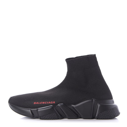 Balenciaga Neoprene Knit Womens Speed Sneakers 36 Black 1 of 10