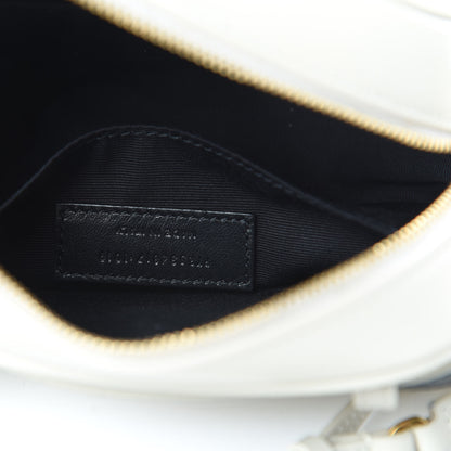 Saint Laurent Calfskin Matelasse Monogram Lou Belt Bag Ivory 7 of 12