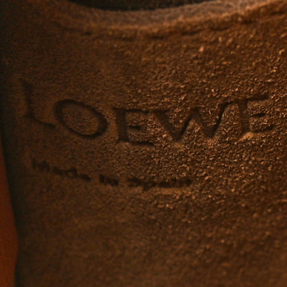 Loewe Calfskin Raffia Gate Bucket Bag Tan 6 of 10