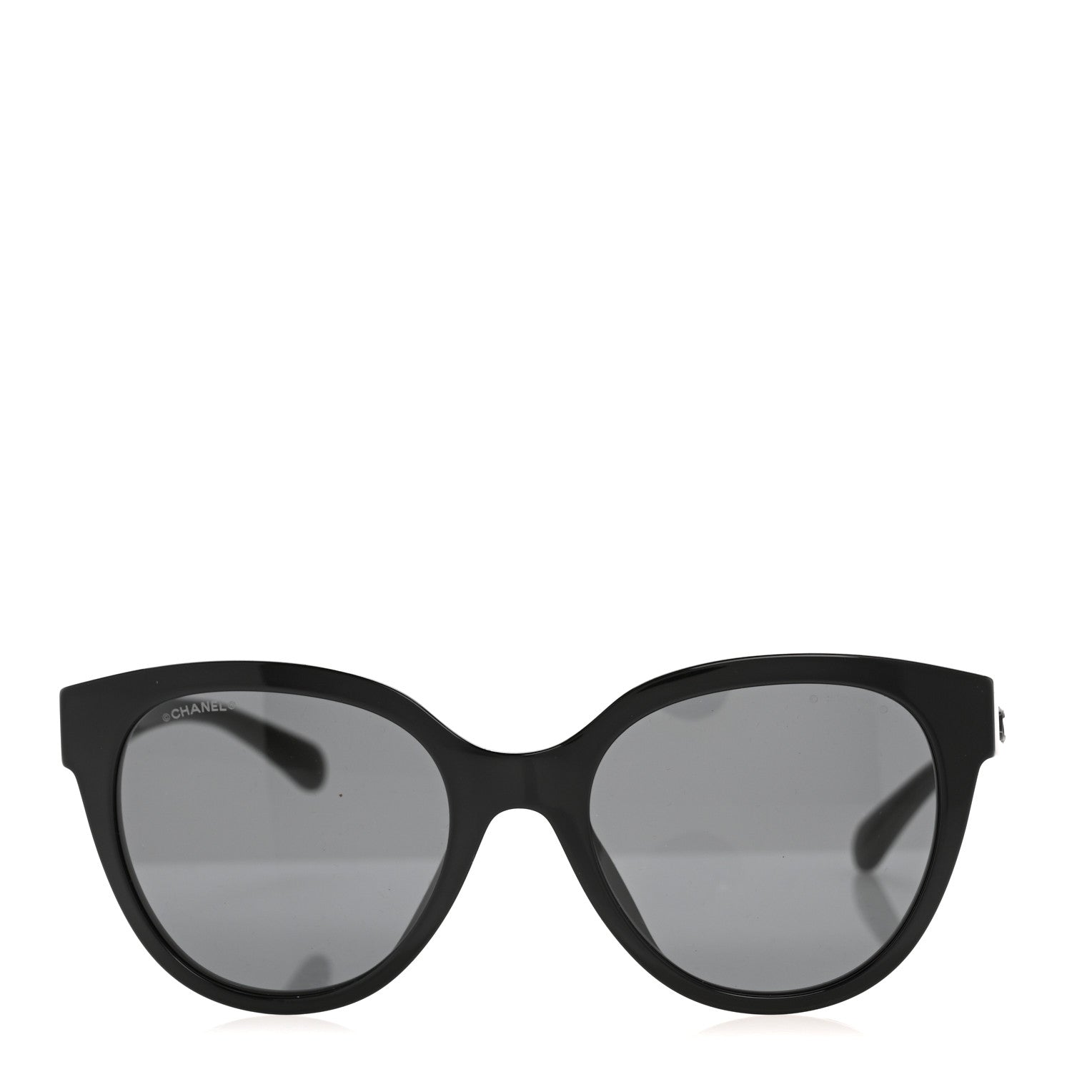 Chanel Acetate CC Butterfly Sunglasses 5414-A Black 2 of 9