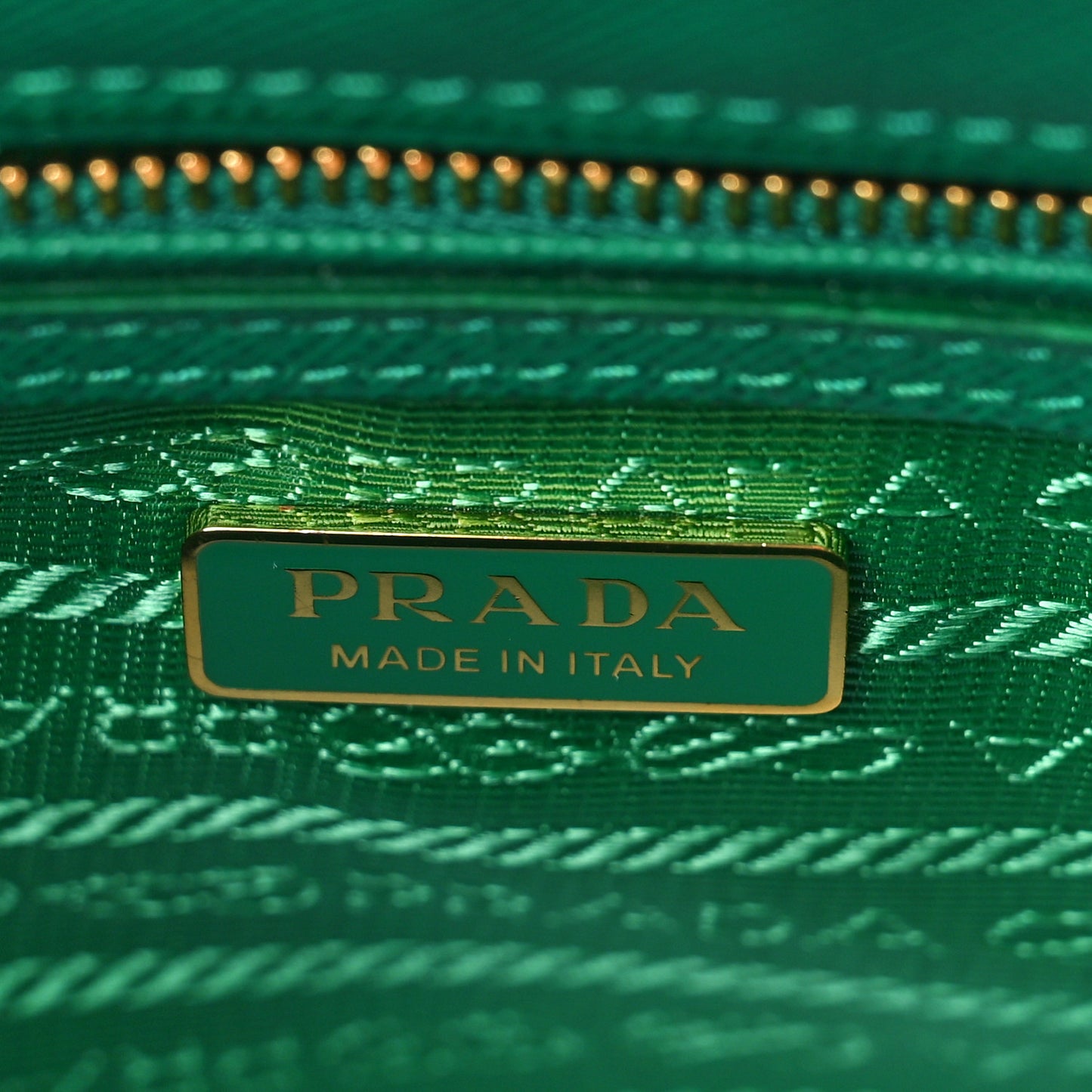 Saffiano Lux Mini Galleria Double Zip Tote Biliardo