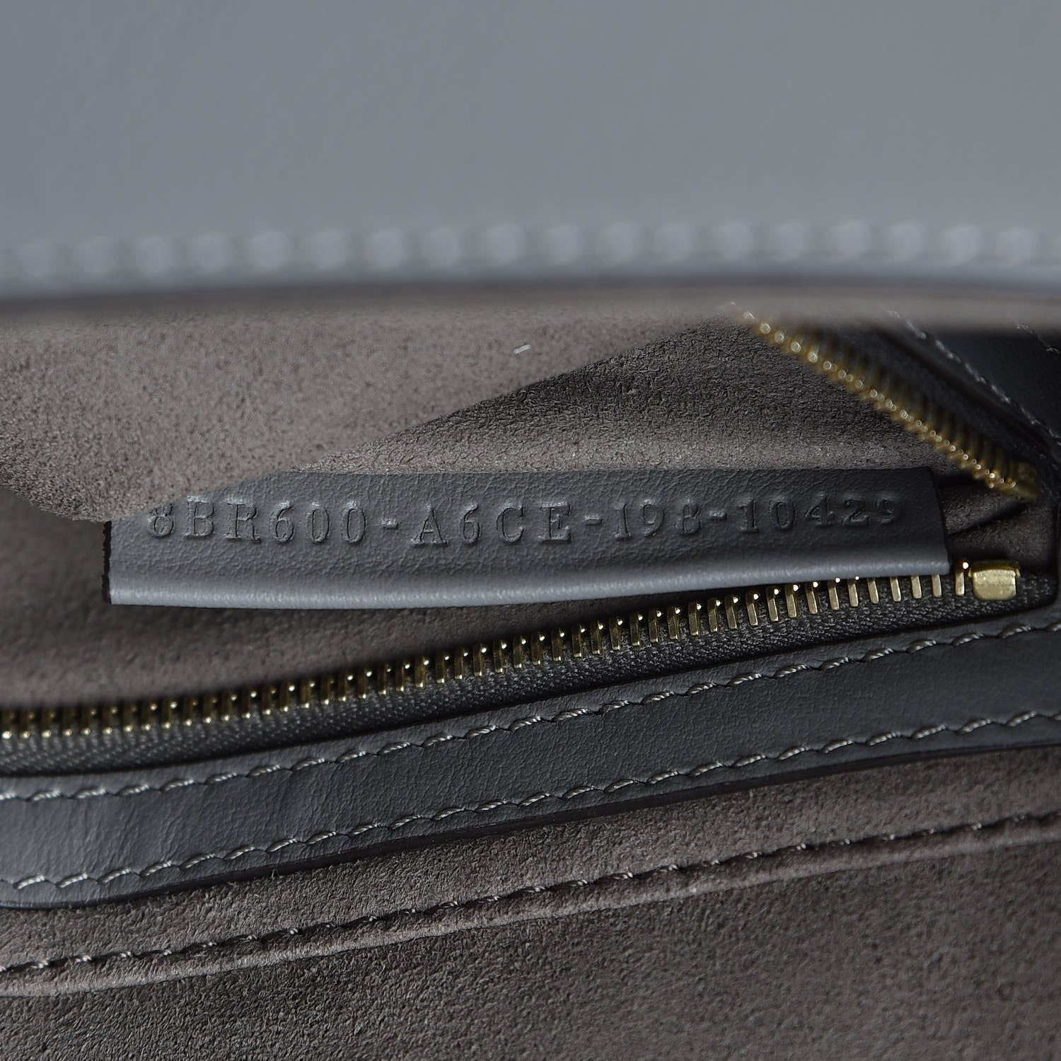 Fendi Vitello Grace FF 1974 Baguette Argilla Nuvola Fragola 10 of 10
