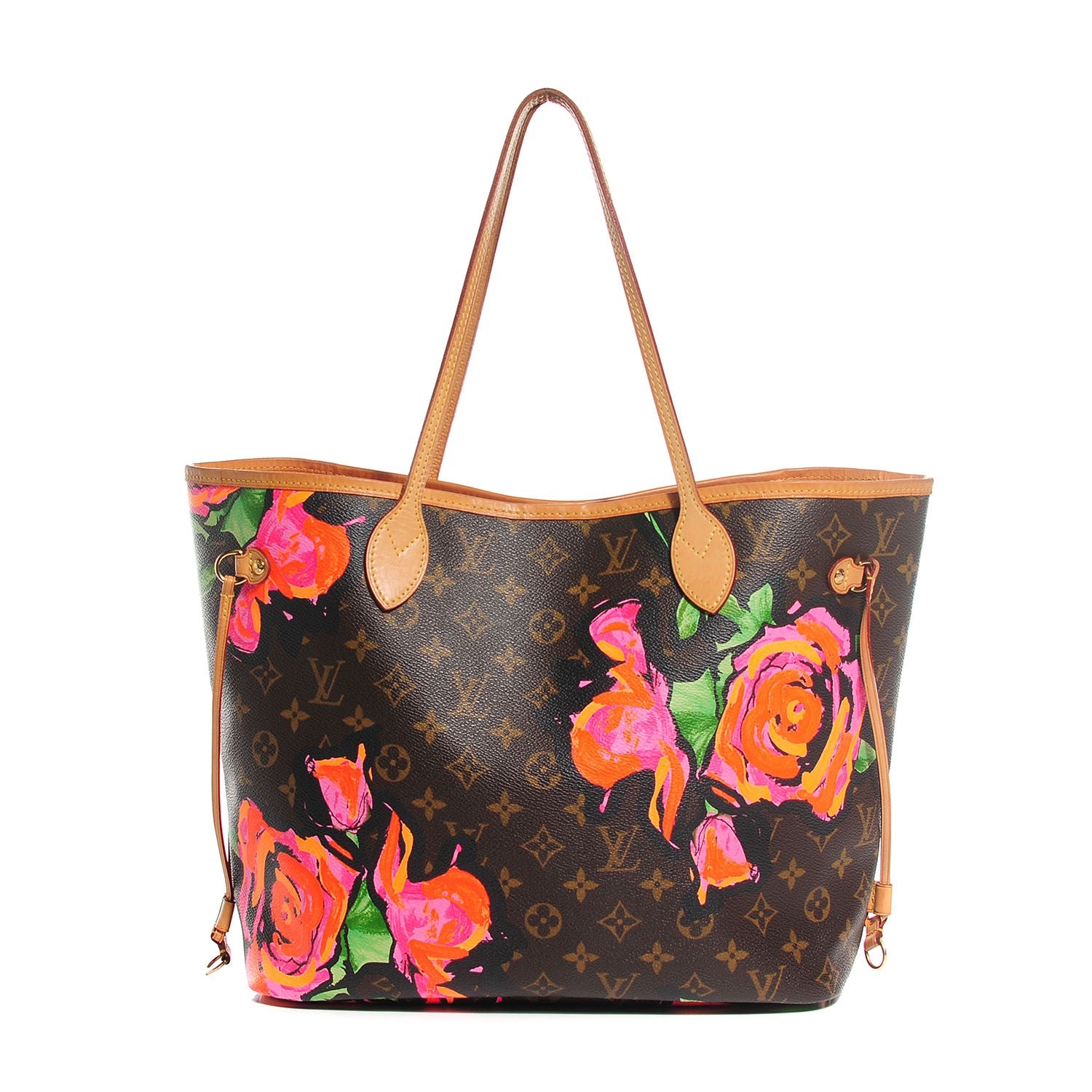 Louis Vuitton Monogram Roses Neverfull MM 1 of 7