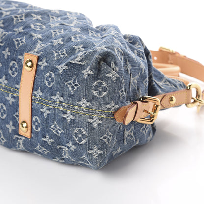 Louis Vuitton Denim Neo Cabby MM Blue 6 of 8