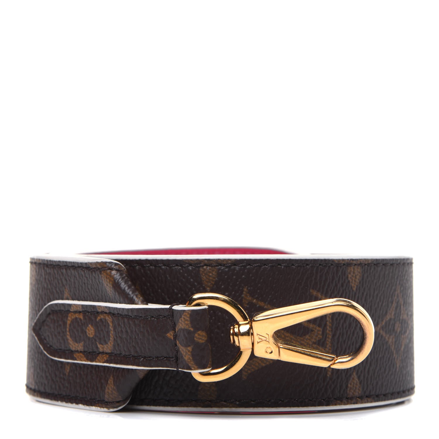 Louis Vuitton Monogram Bandouliere Shoulder Strap Hot Pink 1 of 6