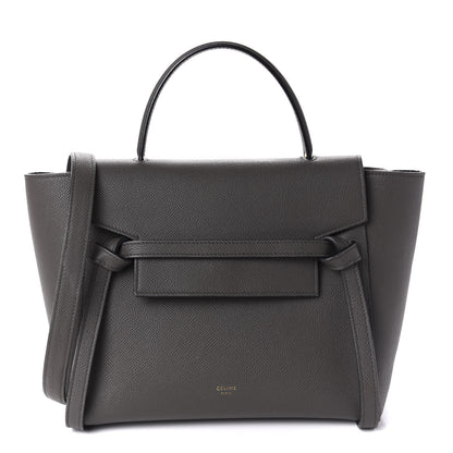 Celine Baby Grained Calfskin Micro Belt Bag Grey 1 of 20