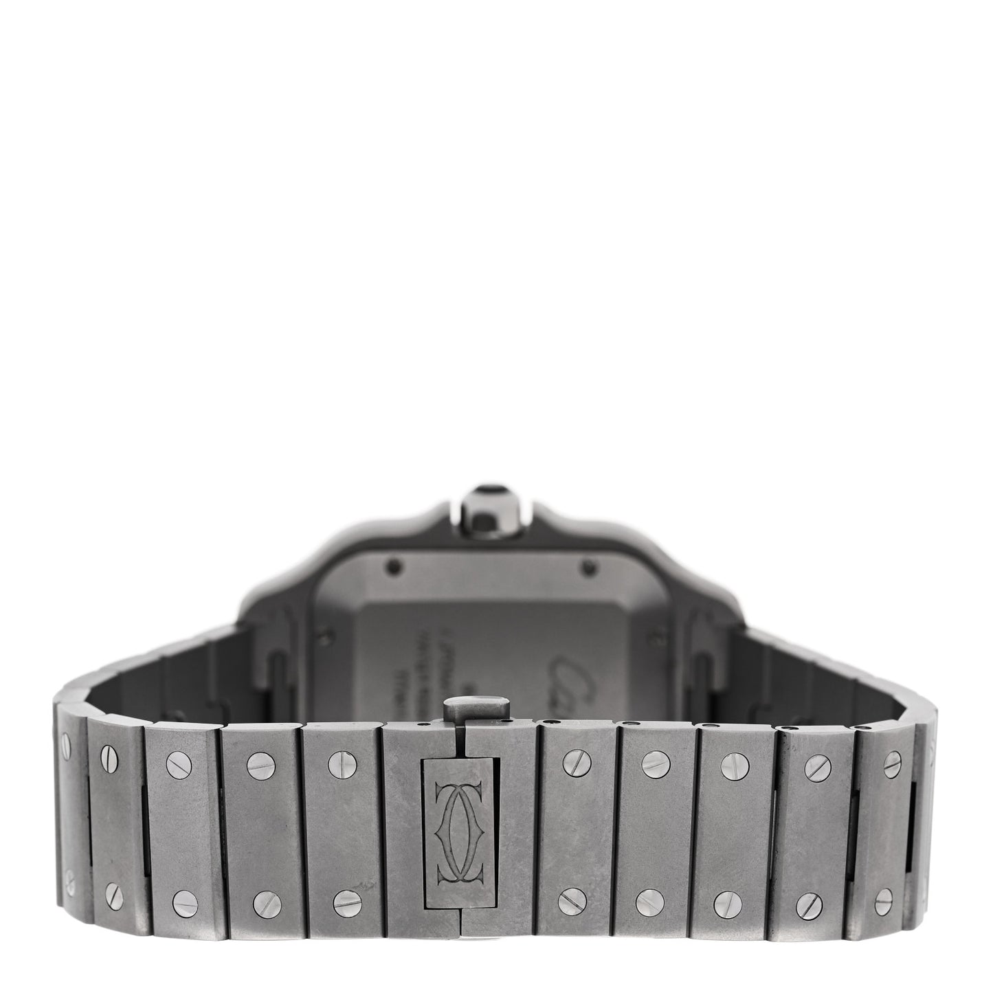 Titanium 39.8mm Santos De Cartier Automatic Watch
