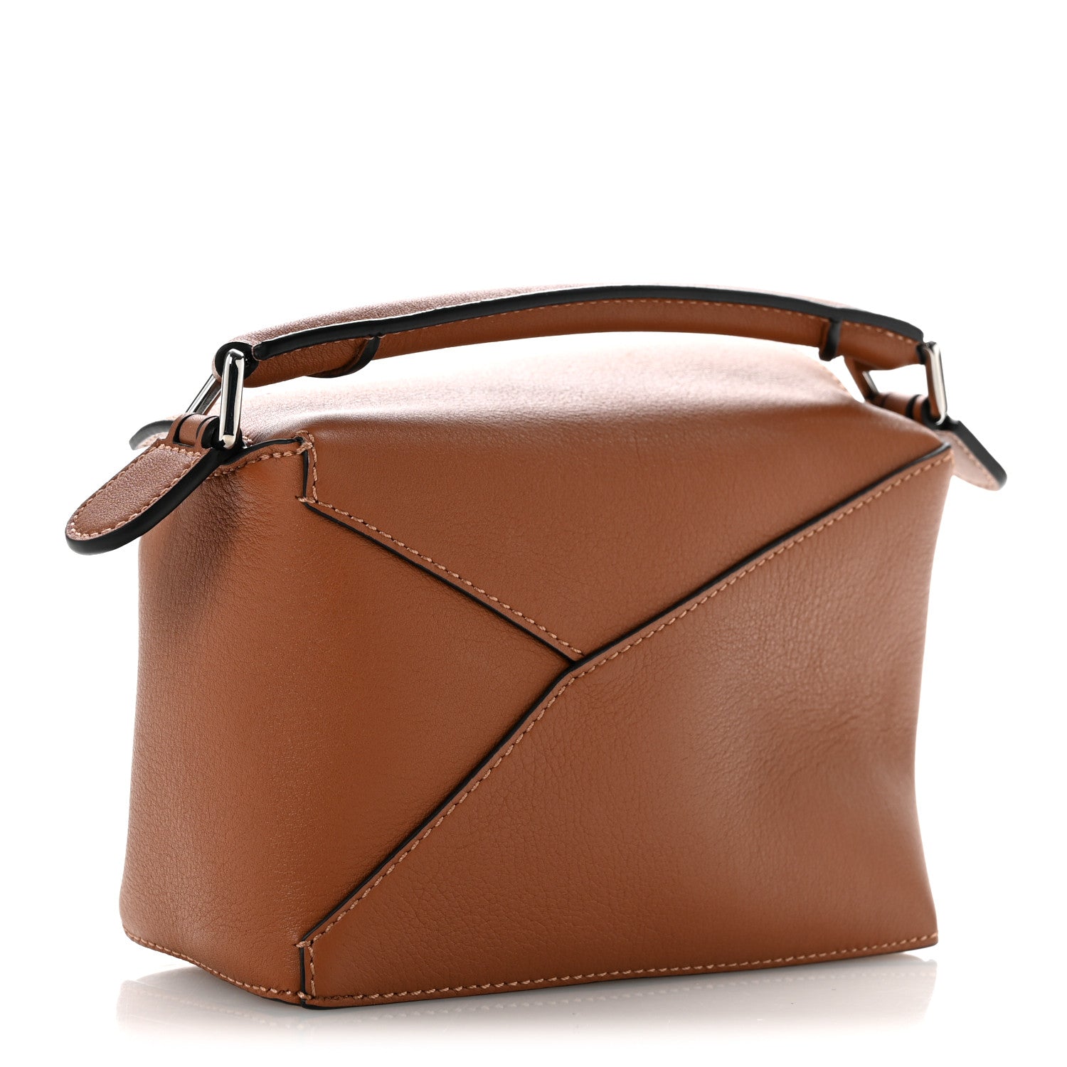 Loewe Calfskin Mini Puzzle Edge Bag Tan 3 of 12