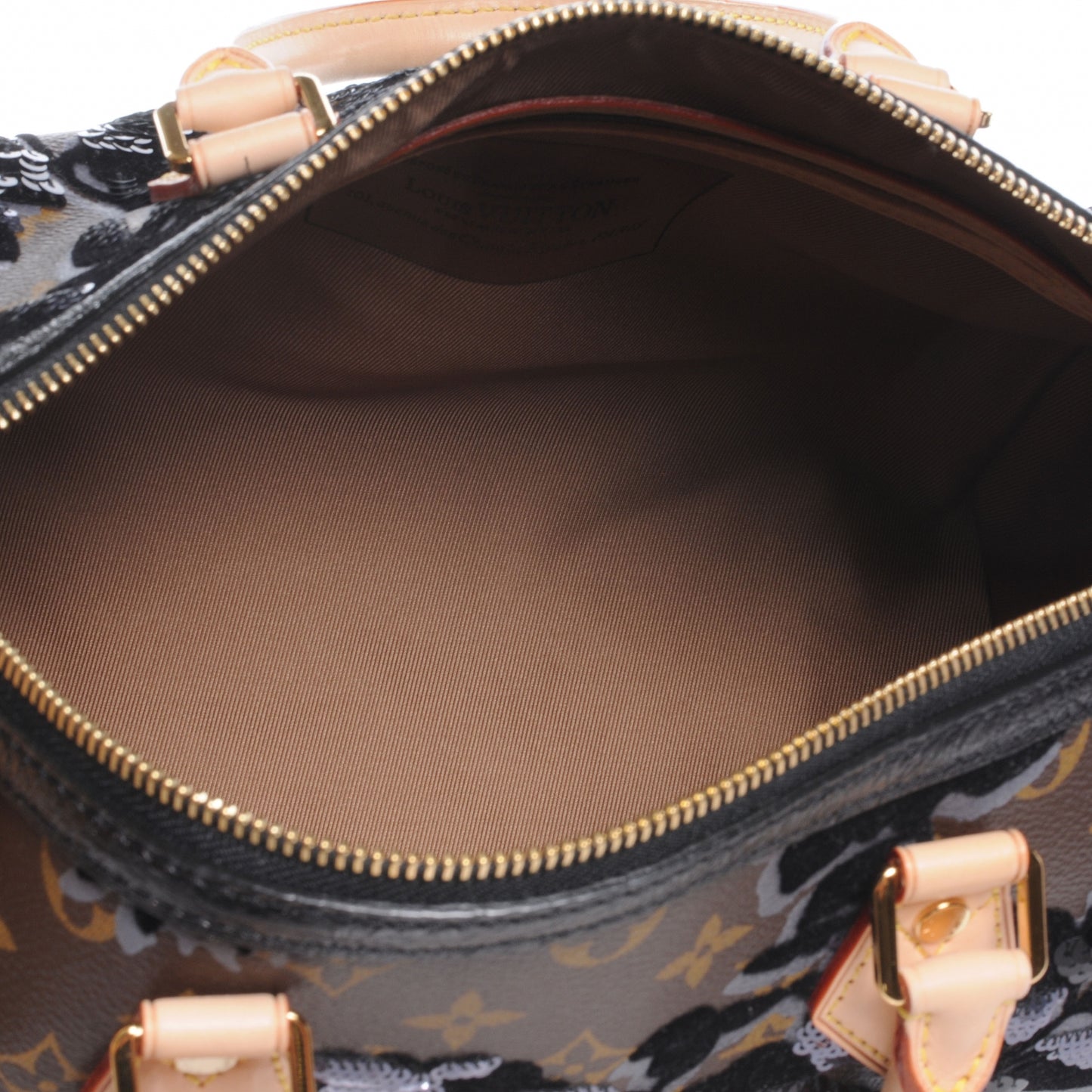 Monogram Fleur De Jais Sequins Speedy 30