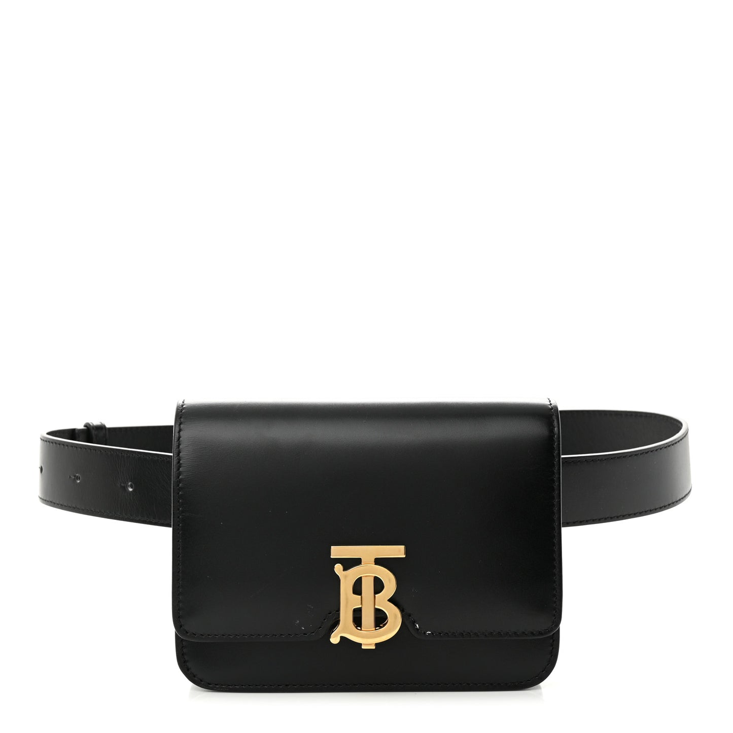 Calfskin TB Belt Bag Black