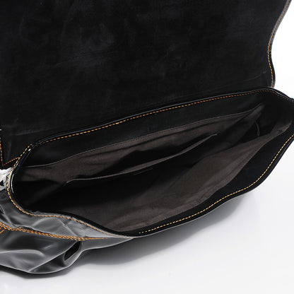 Fendi Patent Large B Bag Black 5 of 10