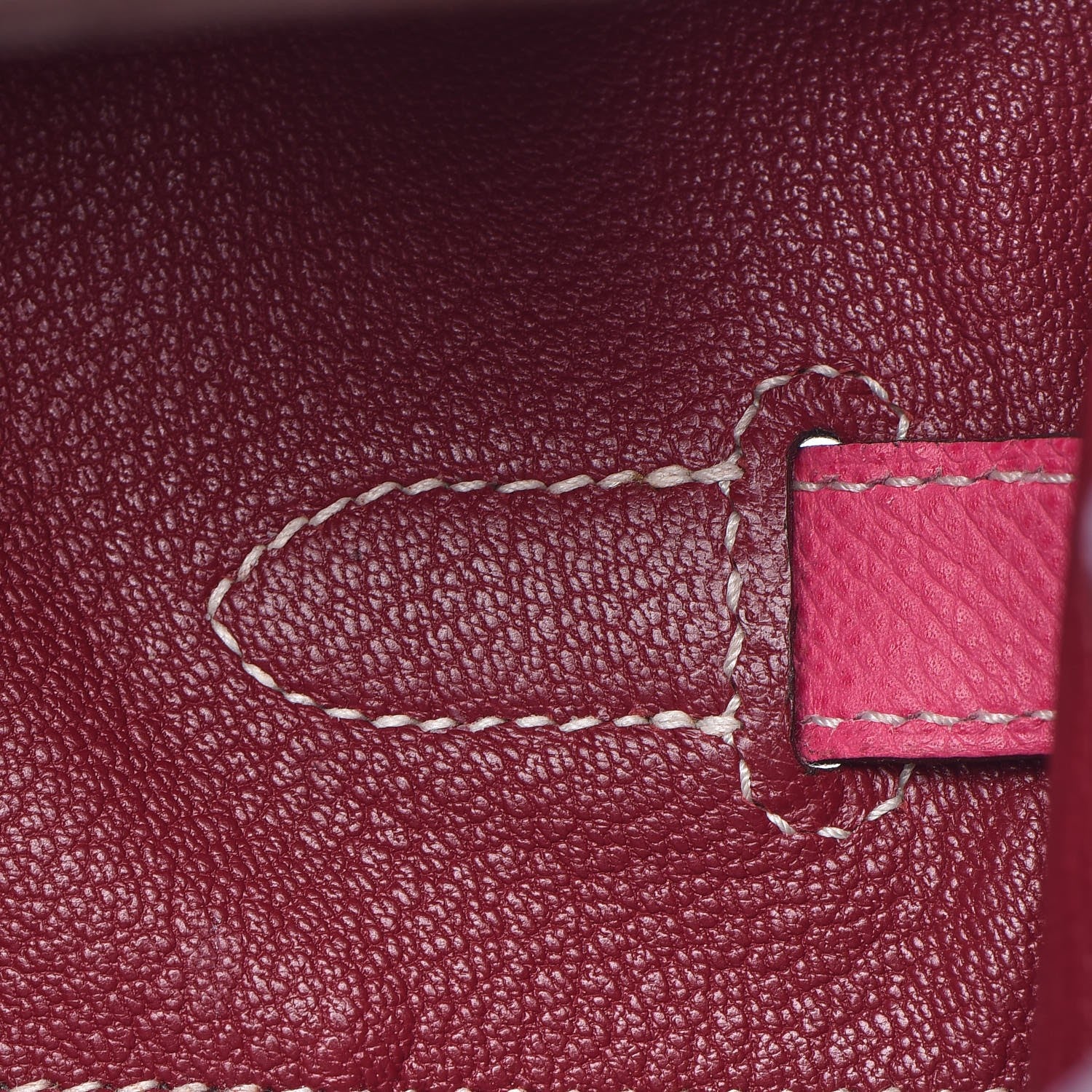 Hermes Epsom Candy Birkin 35 Rose Tyrien Rubis 21 of 41